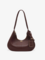 Bolso hobo mediano textura marron